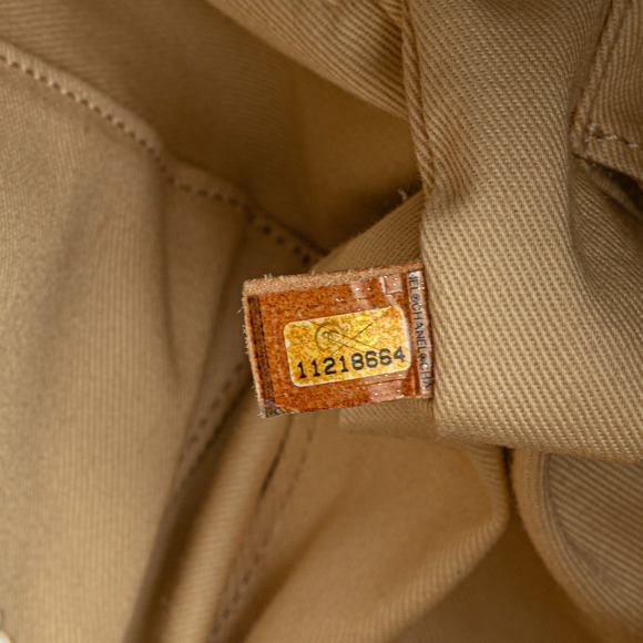 Pre-Loved Chanel Goatskin Square Stitch Essential Bowler - Picture 6 of 9